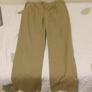Croft & Barrow Khaki Pants Size 34/36